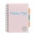 Spirálfüzet, A5, vonalas, 100 lap, PUKKA PAD "Pastel project book", vegyes szín